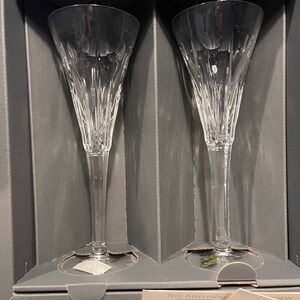 Waterford crystal toasting glasses